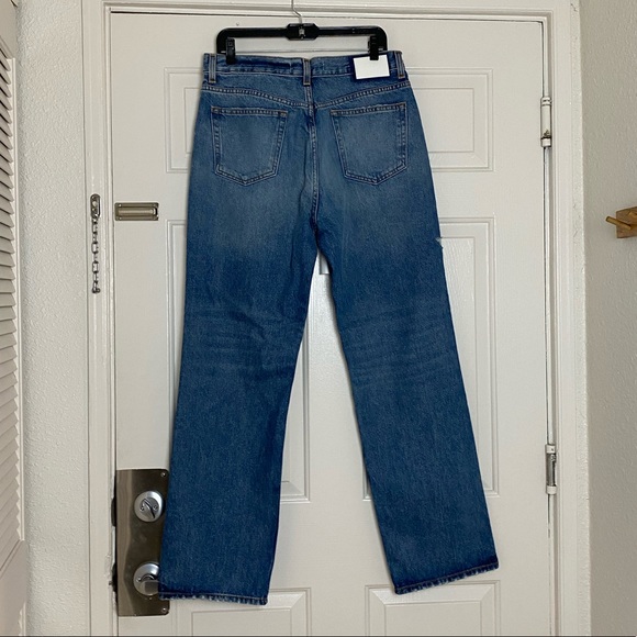 EB Denim High Rise Straight in Bonvi Size 32 - NWT - Picture 8 of 12